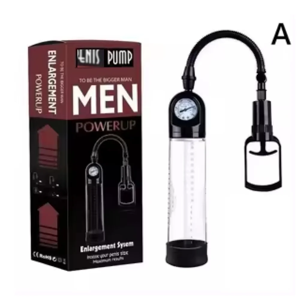 Men Pump For Increase Size PowerUp Log Meter Men Pump For Increase Size PowerUp Log Meter